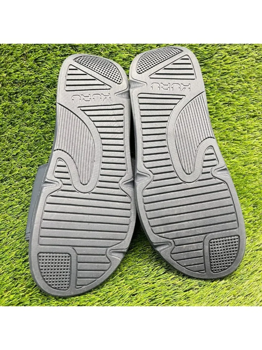 Kuru Moment Mens Size 13 Navy Blue Beach Casual Outdoor Slip On Slide Sandals
